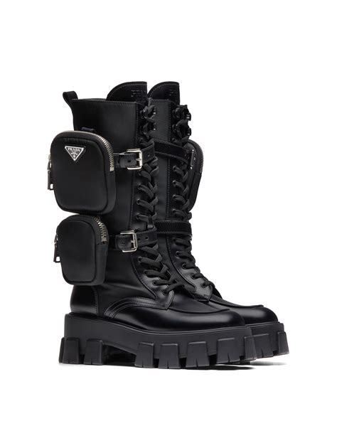 botte prada femme haute|Bottines Et Bottes Pour Femme .